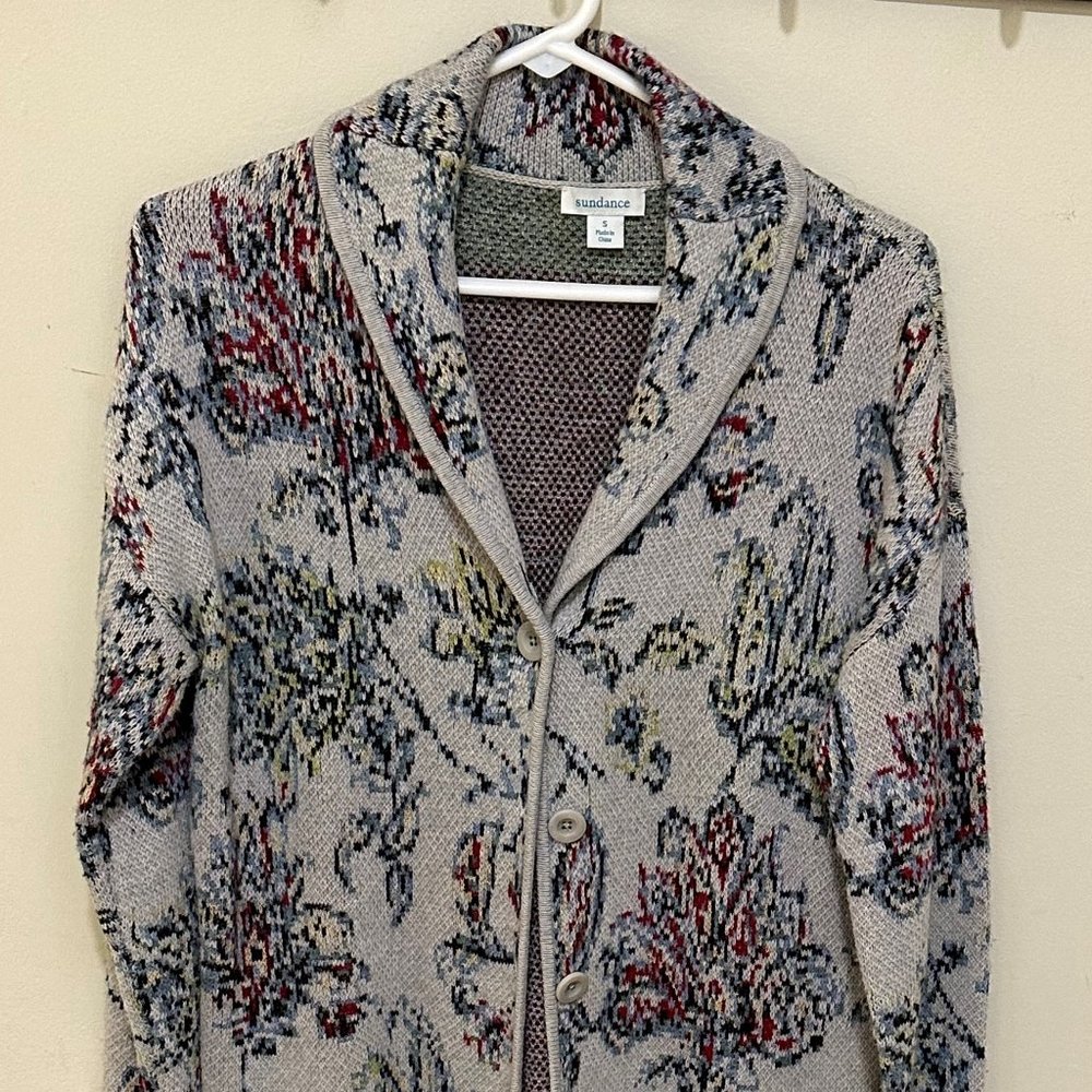 Sundance long cardigan/coat  size small